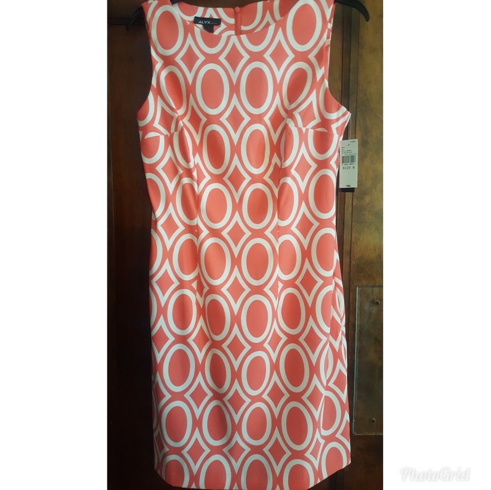 I am selling peach and white ALYX summer dress.